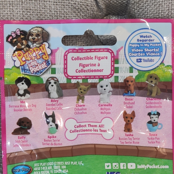 Puppy In My Pocket Mystery Blind Bag Puppy Dog Collectible Figure Kids Toy NWT - Picture 4 of 6